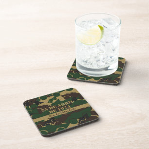 Porta-copo Padrão de camuflagem de veículos militares