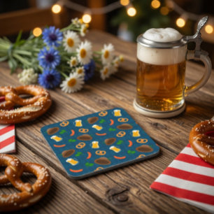 Porta-copo Padrão de Cerveja Oktoberfest Bávara