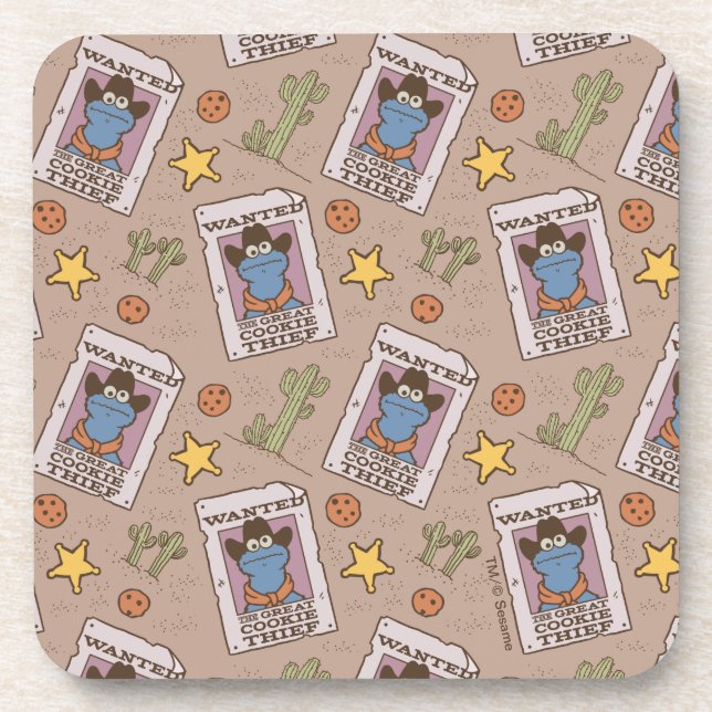 Porta-copo Padrão de Desejo do Monstro do Cookie (Frente)