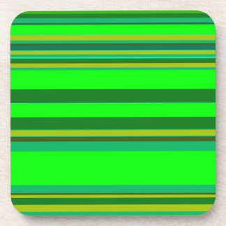 Porta-copo Padrão de Designer Personalizado de Faixa Verde Co