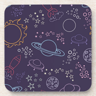 Porta-copo Padrão de espaço