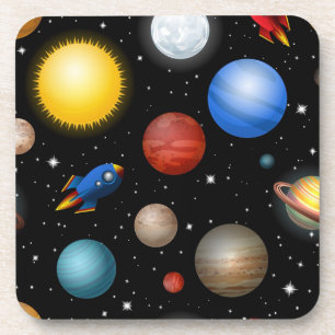 Porta-copo Padrão de espaço