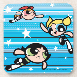 Porta-copo Padrão de estrela de garotas do Powerpuff