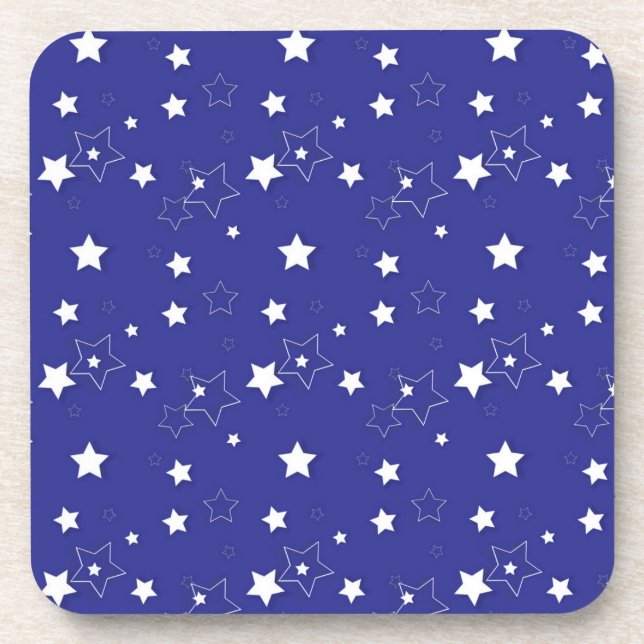 Porta-copo Padrão de estrelas (Frente)