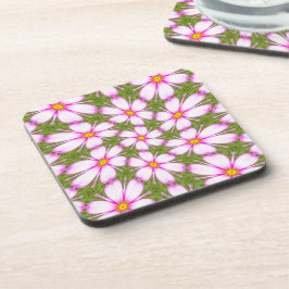 Porta-copo Padrão de Flores do Cosmos