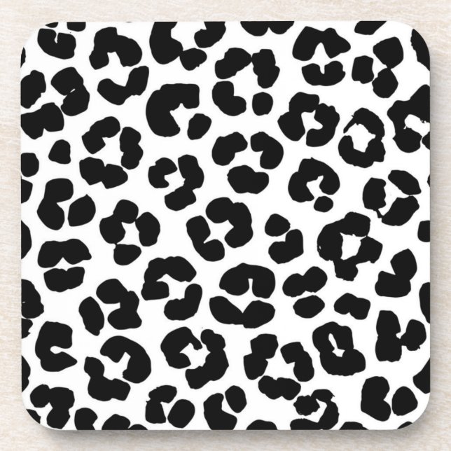 Porta-copo Padrão de impressão animal (Frente)