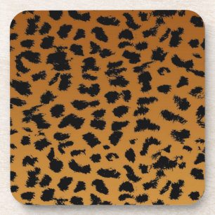 Porta-copo Padrão de impressão animal
