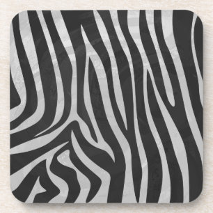 Porta-copo Padrão de impressão animal da Trendy Zebra criad
