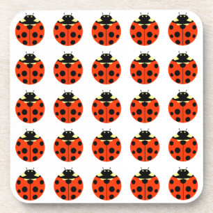 Porta-copo padrão de ladybug