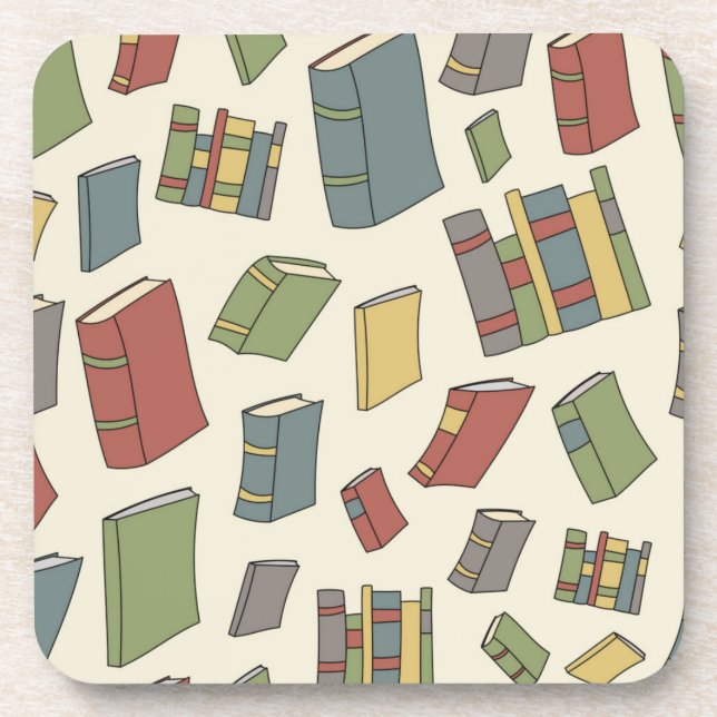 Porta-copo Padrão de livro (Frente)