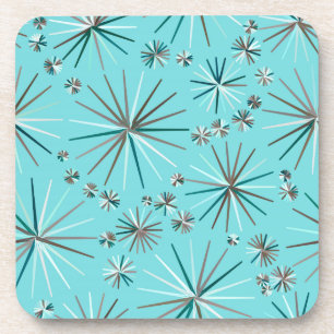 Porta-copo Padrão de Meio século Sputnik, Robin's Egg Blue
