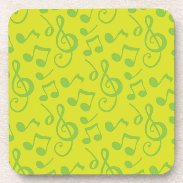 Porta-copo Padrão de música (Frente)