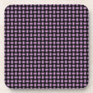 Porta-copo Padrão de Onda Preta Roxo