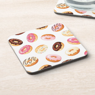 Porta-copo Padrão de Rosquinha doce