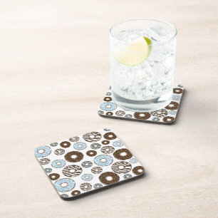 Porta-copo Padrão De Rosquinhas, Rosquinhas Azuis, Rosquinhas