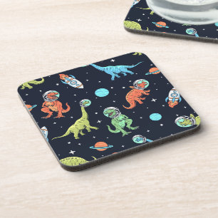 Porta-copo Padrão do Astronauta do Dinossauro para Crianças