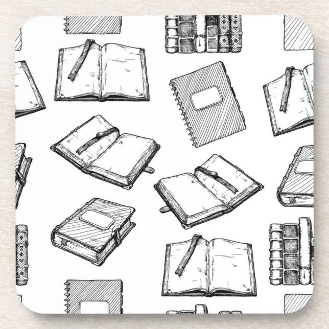 Porta-copo Padrão do livro (Frente)