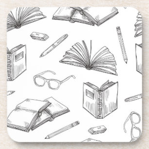 Porta-copo Padrão do livro