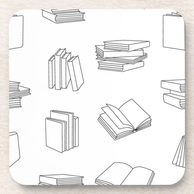 Porta-copo Padrão do livro (Frente)