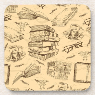 Porta-copo Padrão do livro