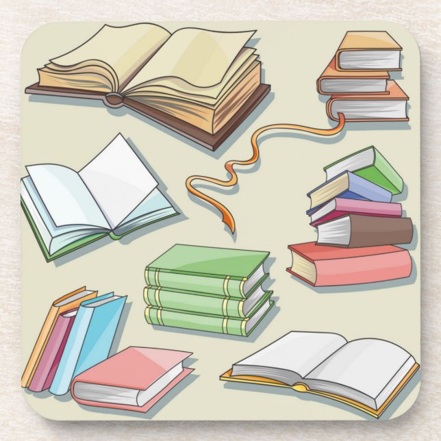 Porta-copo Padrão do livro (Frente)