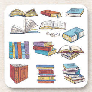 Porta-copo Padrão do livro
