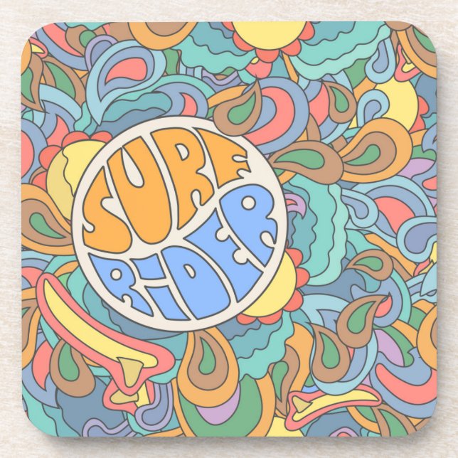 Porta-copo Padrão do Surf Rider (Frente)