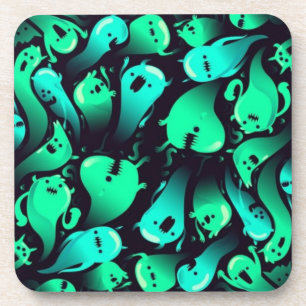 Porta-copo padrão fantasma