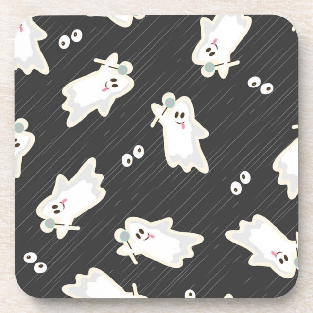 Porta-copo padrão fantasma (Frente)