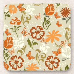 Porta-copo Padrão Floral Moderno bonito