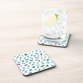 Porta-copo Padrão Geométrico Retroativo - Design de Estilo Me