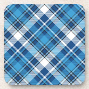 Porta-copo Padrão Geométrico Vintage Trendy Blue