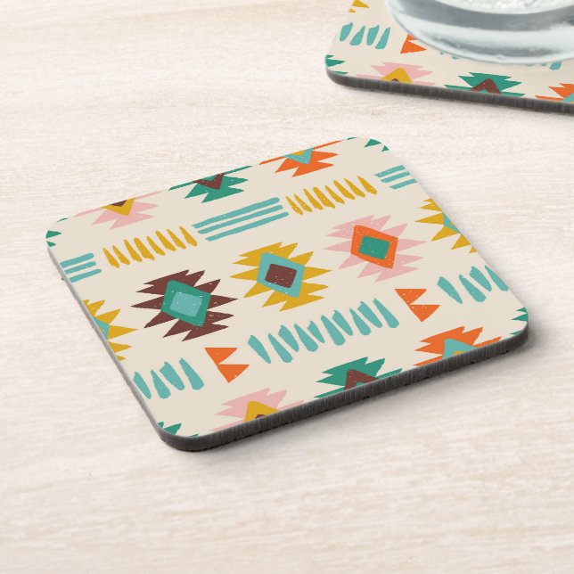 Porta-copo Padrão Nativo Americano Navajo (Left Side)