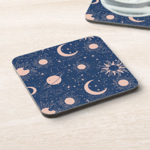 Porta-copo Padrão Planetas e Estrelas