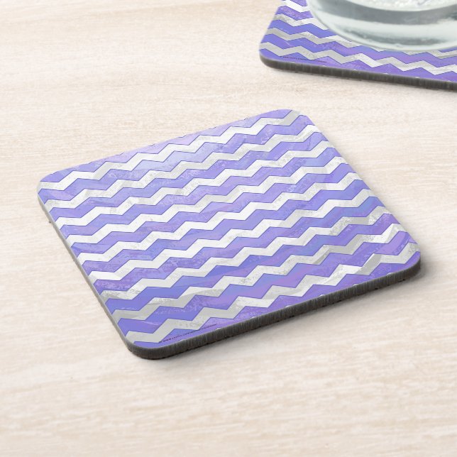 Porta-copo Padrão Sun Chevron Roxo (Left Side)