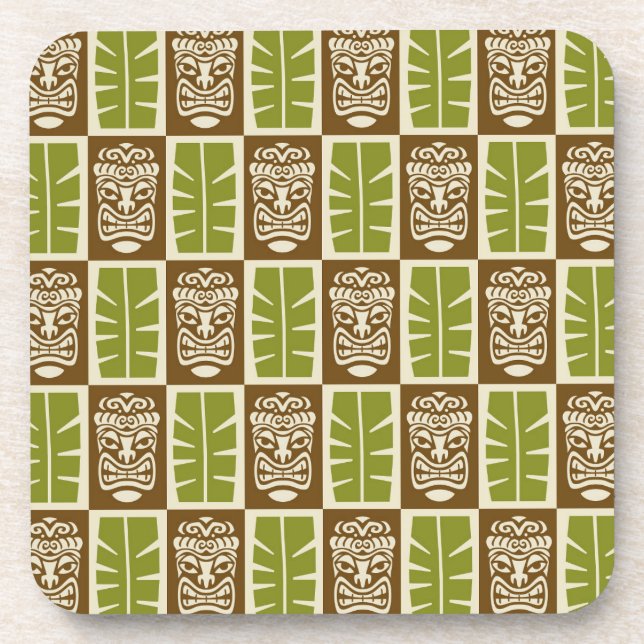Porta-copo Padrão Tiki (Frente)