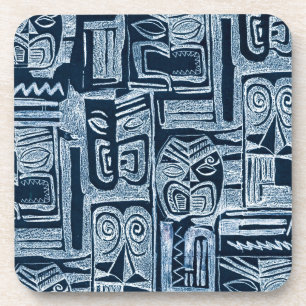 Porta-copo padrão tribal