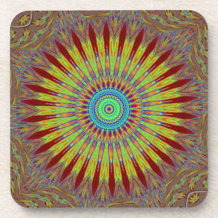 Porta-copo Padrão tribal africano de tapetes iranianos.jpg