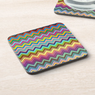 Porta-copo Padrão ZIGZAG - colorido + suas ideias