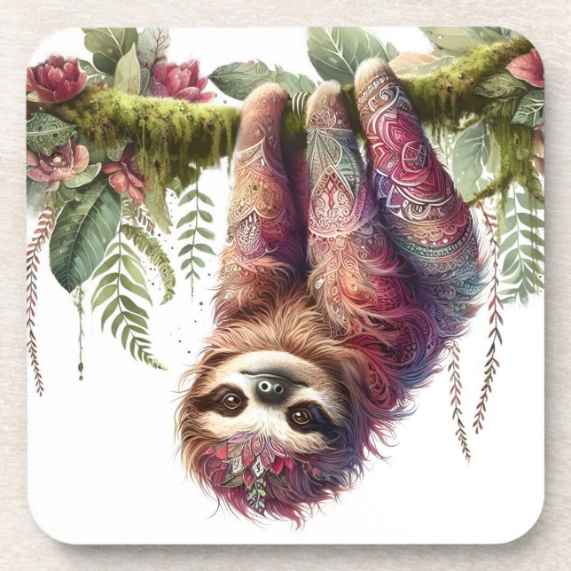 Porta-copo Padrões da Natureza - Lama Selvagem (Frente)