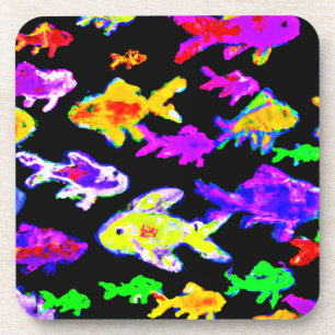 Porta-copo Padrões de Peixes Coloridos pintando Comprar de Ar