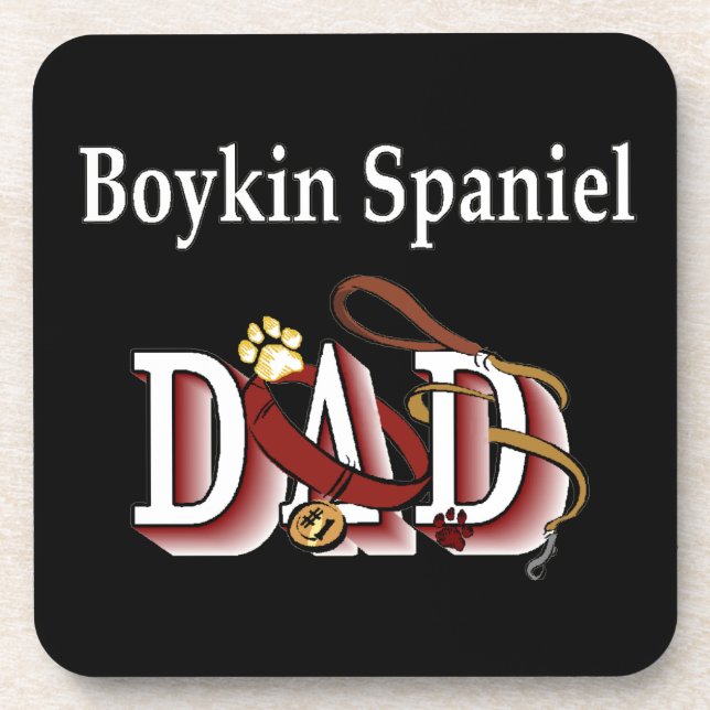 Porta-copo Pai Boykin Spaniel (Frente)