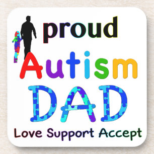 Porta-copo Pai de Autismo Orgulhoso