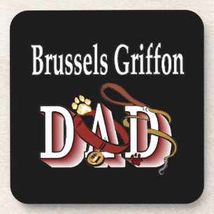 Porta-copo Pai de Bruxelas Griffon