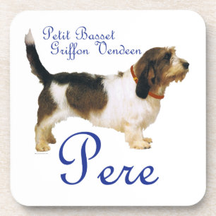 Porta-copo Pai do Petit Basset Griffon Vendeen