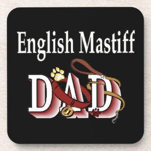 Porta-copo Pai Mastiff Inglês