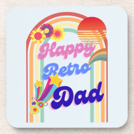 Porta-copo Pai Retro Feliz