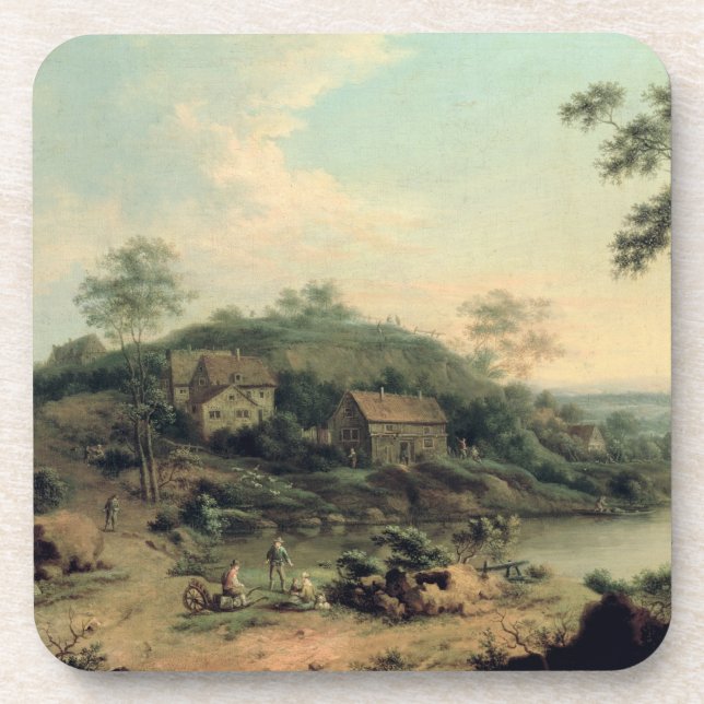 Porta-copo Paisagem, 1758 (Frente)