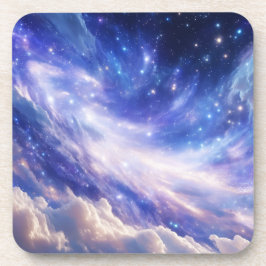Porta-copo Paisagem Cósmica: Nebulosa Inundada e Noite Estrel
