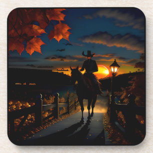 Porta-copo Paisagem de Halloween Sete